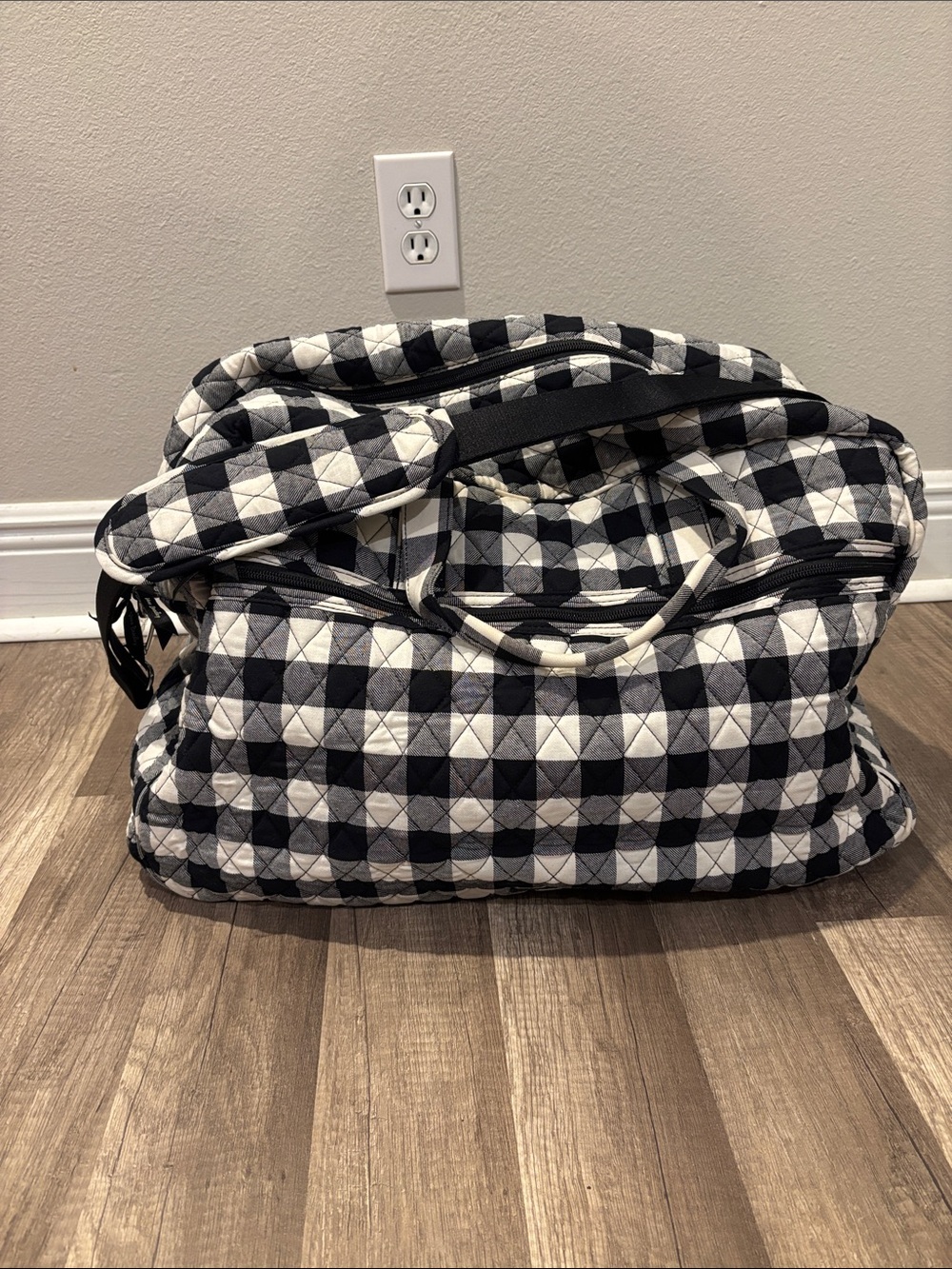 Vera Bradley Buffalo plaid grand traveler